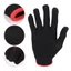 VVDZA 8 Chiếc Găng Tay Đàn Guitar, Chất Liệu Nylon S / M / L Guitar Bảo Vệ Đầu Ngón Tay, Găng Tay Thực Hành Đàn Guitar Đen Chuyên Nghiệp Chơi Nhạc Cụ