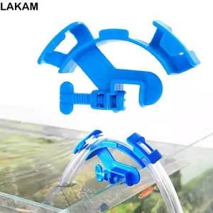 Giá đỡ lọc bể cá LAKAM, Dụng cụ bể cá Dụng cụ thủy sinh Giá đỡ ống lọc nước, Phụ kiện cố định thay nước bể cá cố định ống Kẹp cố định ống Ống kẹp cố định ống nước