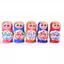 XUAN 5 Cái Mới Lạ Hoạt Hình Cô Gái Bằng Gỗ Nga Làm Tổ Búp Bê Vẽ Tay Matryoshka VN