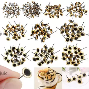 JUIC 20 / 50 Chiếc Búp Bê Phụ Kiện Bé Trẻ Em Nhựa Sang Trọng Đồ Chơi Gấu Kim nỉ
