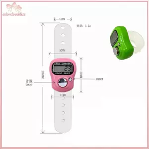 THÊM Ngón tay Counterpass LED Điện tử cầm tay Tall Counter Clier Counter Ring BSS