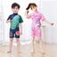 Đồ Bơi Trẻ Em Một Mảnh Dài Tay Chống Nắng Đồ Bơi Bé Gái Giữa Lớn Trẻ Em Ngoài Trời Hot Spring Đồ Bơi Nhanh @