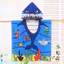 Trẻ Em Khăn Tắm Cloak Microfiber Trẻ Em Có Mũ Trùm Đầu Áo choàng Tắm In Hoạt Hình Có Thể Mặc Bán Buôn Hấp Thụ Nước Nhanh Khô