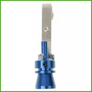 L Kích Thước Giảm Thanh Ống Xả Còi Đa Năng Nhôm Turbo Âm Thanh Xả Turbo Còi Giả Mô Phỏng Còi wipqsvn