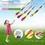 SRVN Rainbowet Ball Đuôi Mềm 65cm Bóng Chơi Ngoài Trời Trong Nhà Ném Bóng Nhận Bóng Công Viên Thể Thao Thư Giãn Phối Hợp Bóng Tập Luyện.