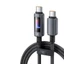 Cáp USB C phát sáng thời trang btsg Hỗ trợ giao hàng và cấu trúc chống biến chứng 100W