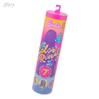 Jfory Màu Sắc Tiết Lộ Búp Bê Tuổi 3 + Nước Tiết Lộ Búp Bê Nhìn Với Tóc Giả Váy Giày Bọt Biển Cho Lễ Hội Giáng Sinh Ngày Lễ Năm Mới Quà