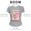 BOOM Áo Baby Tee Nữ Cotton Ôm Body-Áo Thun Ngắn Tay Y2K In Hình PhongCách Mùa Hè, Cổ Tròn Hàng Đầucách hàn quốc phong199