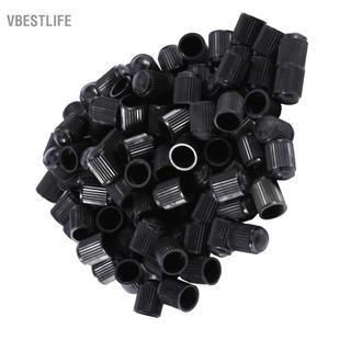 VBESTLIFE Estink Universal Fit Đen Nhựa ABS Xe Ô Tô Tự Động Xe Đạp Xe Máy Xe Tải Bánh Lốp Van Thân Gói 100
