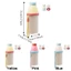 Cốc đựng bàn chải đánh răng 3 trong 1 DONOVANQQ, Cốc nước súc miệng bằng nhựa dung tích lớn, Cốc bàn chải đánh răng hoạt hình tiết kiệm không gian nhẹ Sử dụng hàng ngày