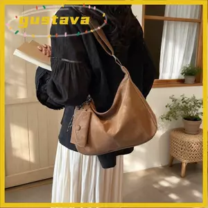 Túi đeo vai GUSTAVA, Túi đeo chéo chống nước bằng da mềm, thường ngày có ví nhỏ Túi Tote dung tích lớn dành cho nữ