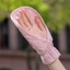 Phong Cách Mỏng Thoáng Khí Găng Tay Chống Nắng Nữ Phong Cách Ngắn Lái Xe Rời Chống Tia Cực tím Tấm Che Nắng Đi Ngoài Trời Ngón NJIK