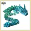 B & N 3D In Hình Rồng Ma Thuật Di Chuyển Được Khớp Fidget Đồ Chơi Xoay Được Khớp Nối Văn Phòng Để Bàn Trang Trí Người Lớn Đồ Chơi Trẻ Em Thủ Công.