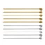 Sẽ Tăm Inox Có Thể Tái Sử Dụng Cocktail Xiên Trang Trí Picks Đẫm Máu Xiên Kim Loại Cocktail Picks 15Pack + Hol