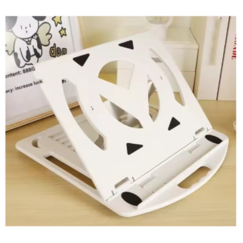 Giá đỡ máy tính xách tay Xoay 360 di động Góc tiện dụng Giá đỡ máy tính xách tay bằng nhựa có thể điều chỉnh chiều cao Giá đỡ máy tính xách tay