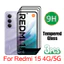 3 Phim Kính Cường Lực Cho Redmi 15 4G 5G 2025 Full Cover Gobal Bảo Vệ Màn Hình Kính Mặt Sau