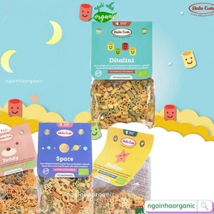 Nui rau củ hữu cơ cho bé Dalla Costa 200g Organic Baby Pasta