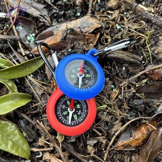Hộp dụng cụ sinh tồn Bushcraft Silicone với carabiner - Phù hợp cho hoạt động ngoài trời