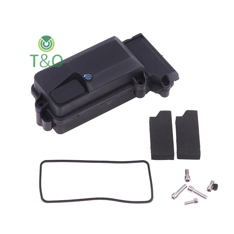 [T & O-t] Hộp thu vô tuyến ô tô RC chống nước bằng nhựa cho xe bánh xích RC 1 / 10 trục SCX10 90046 D90 -4 [mới]