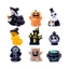 YOI Halloween Mini Nhựa Nhân Vật Nhựa Nhỏ Để Giấu Bí Ngô Ma Ám