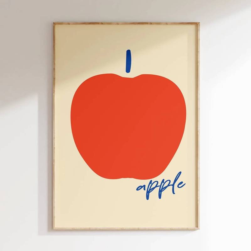 Hiện Đại Phong Cách Tối Giản Treo Tường Nghệ Thuật Trái Cây Thực Phẩm Uống In canvas Tranh Dính Hình poster Nhà Hàng Nhà Bếp Trang Trí