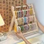 Băng Đô Bằng Gỗ Tóc Giá Để Đồ Có Thể Gập Lại Trẻ Em Bé Gái Phụ Kiện Tóc Cá Mập Kẹp Trang Sức Đa Năng Lưu Trữ