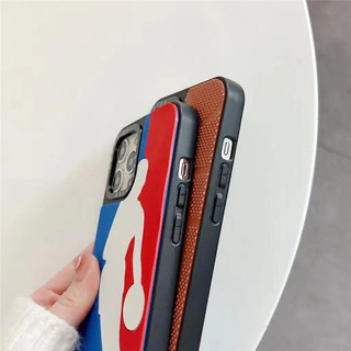 Vỏ thể thao họa tiết bóng rổ NBA dập nổi 3D cho iPhone 17 16 15 13 14 12 11 Pro Max 7 8 X XR XS