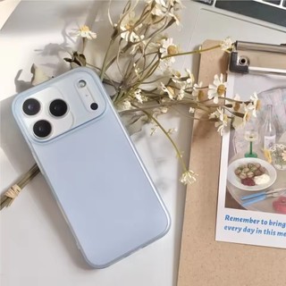 [JLK] Ốp Điện Thoại Nhựa Trong Suốt Siêu Mỏng Matte Cho iPhone 17 Air 16 15 14 Plus 13 12 11 Pro Max Vỏ Chống Sốc Trong Suốt Capa