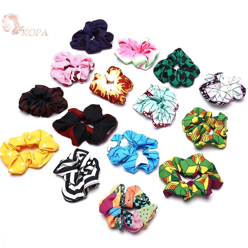 Thời trang KOPA 2021: Băng đô thủ công co giãn Scrunchie VN
