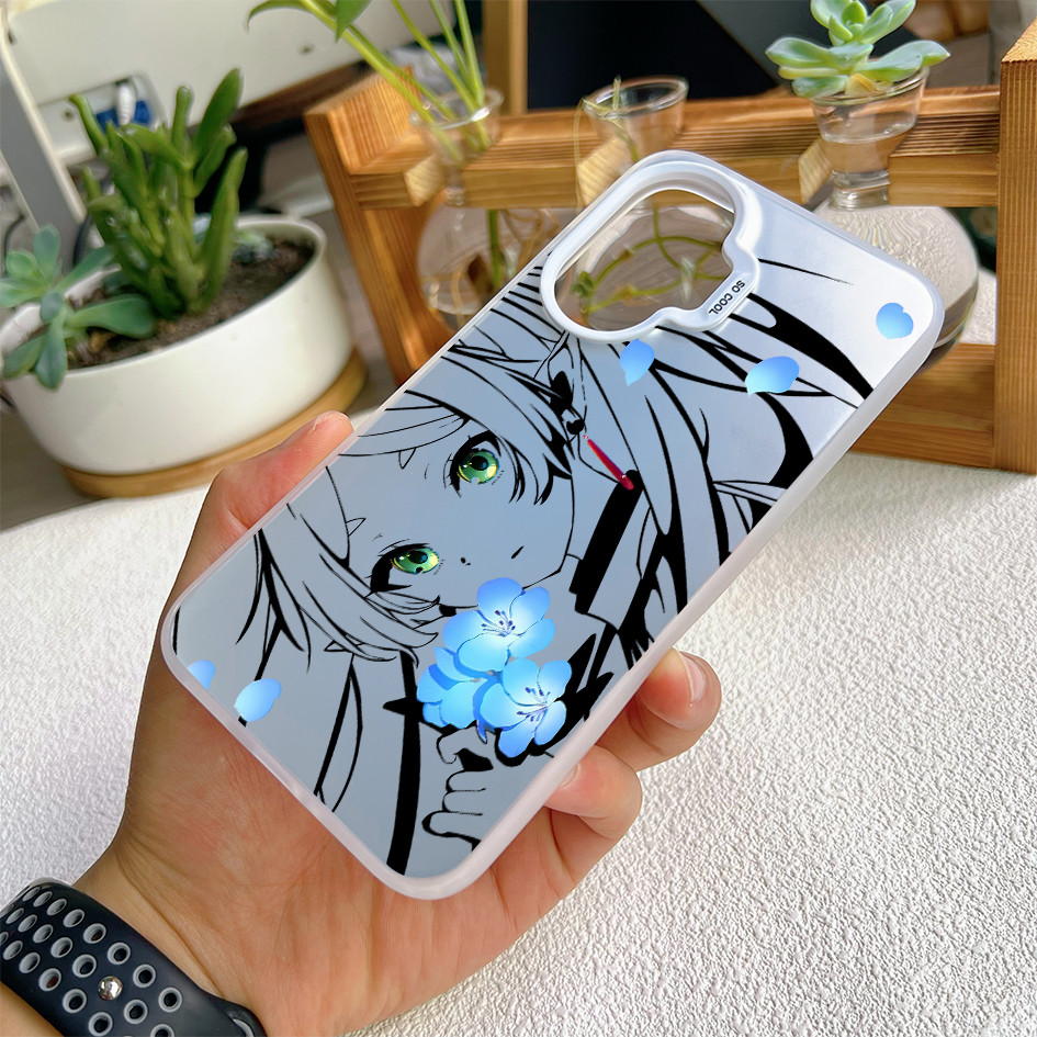 Dành cho Redmi Turbo 5 Max Turbo 4 Pro ‌Ốp điện thoại K90 K80 K70 POCO X8 X7 Pro X6 F8 F7 F6 Pro F5 Anime FRIEREN Vỏ điện thoại cho Redmi Note 14 Pro 13 12 Vỏ POCO chống sốc Vỏ Redmi
