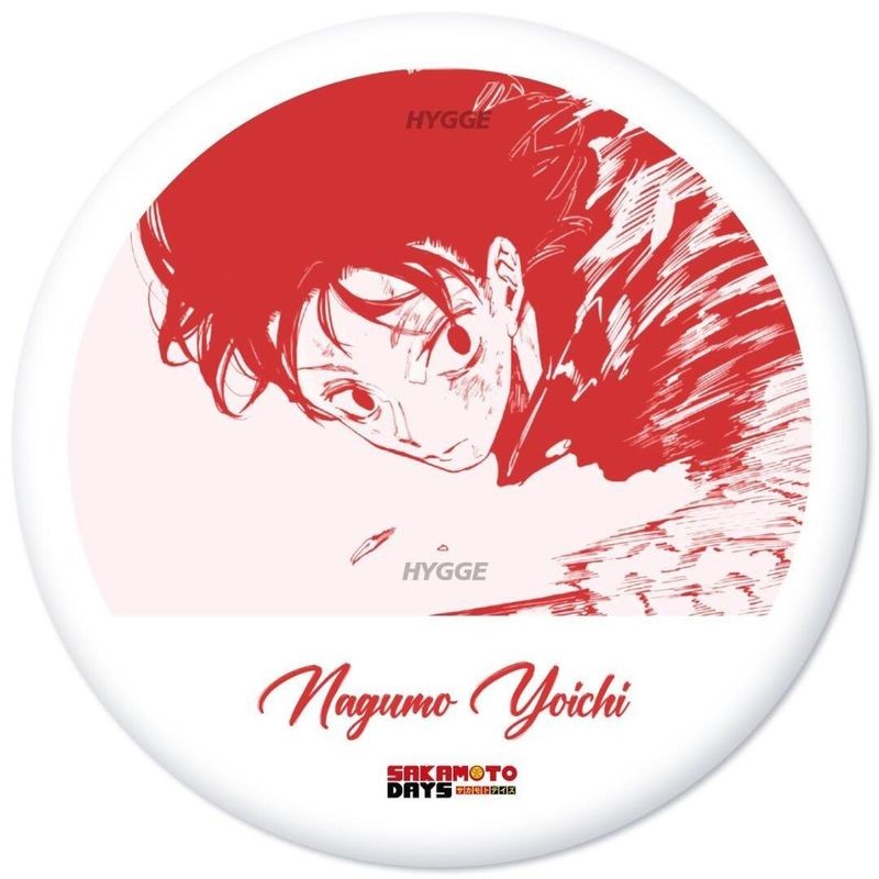 Sakamoto Ngày Huy Hiệu 58mm Anime Nagumo Shin Heisuke Akira Sưu Tập Quà Tặng