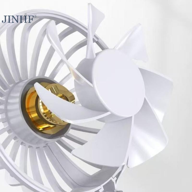 JINHF 1 Cái Im Lặng Làm Mát Không Dây Chơi Cắm Quạt Mùa Hè Dài USB Sạc Quạt Cầm Tay HOT