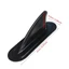 ICUCKO 2 Chiếc Vây Ván Lướt Sóng, Vây Theo Dõi Xiên Thuyền Kayak Màu Đen PVC, Phụ Kiện Lướt Sóng Thiết Kế Có Thể Tháo Rời Hình Đuôi Cá Thuyền Vây Cá Mái Chèo Ban
