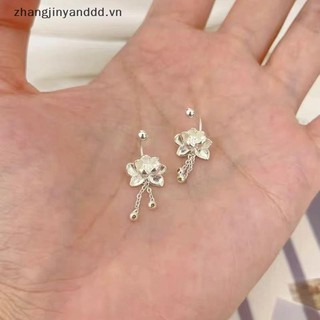 Bông tai sen phong cách mới, thiết kế tinh tế, mang đến cảm giác sang trọng và nhẹ nhàng.