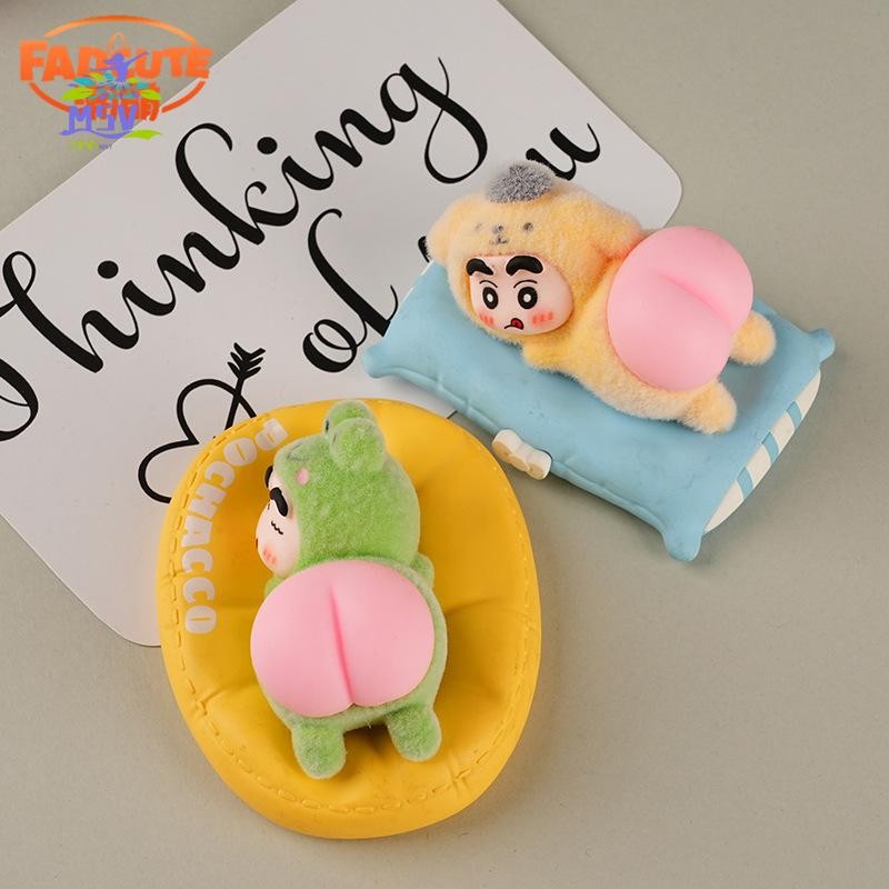 Đồ trang trí hình Crayon Shin-chan bằng nhựa mềm, phù hợp làm đồ handmade DIY