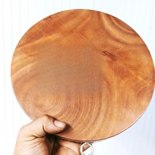 Thớt gỗ tự nhiên tròn Trường Thành nhiều size nhỏ 20cm đến 32cm - Trường An VN