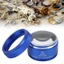 Kính lúp JVSUB, Kính lúp cầm tay cỡ 42mm29mm 30X, Kính lúp nhận dạng trang sức màu xanh di động Tem xem