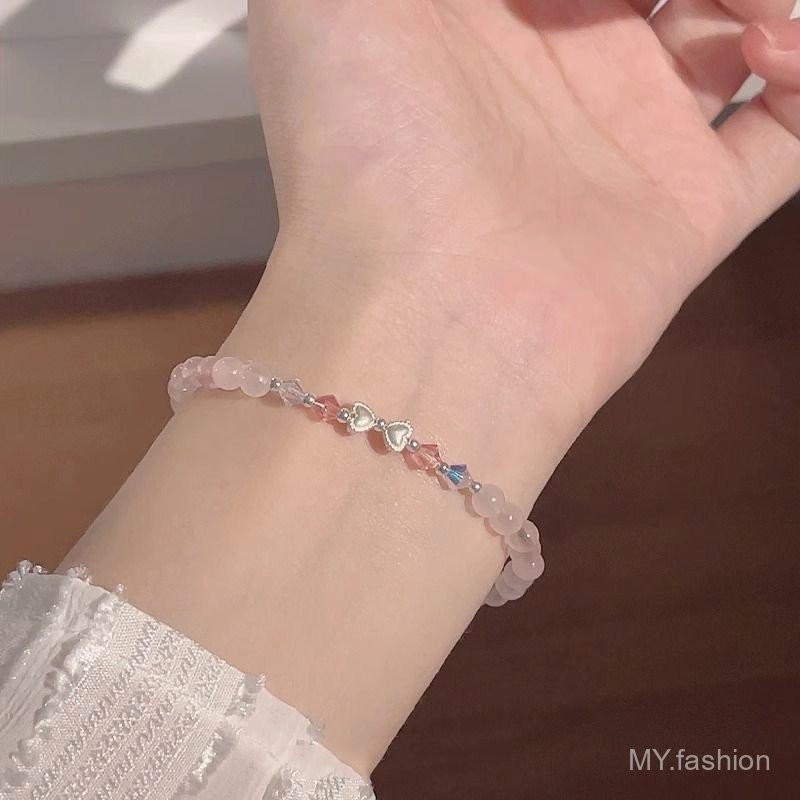 Vòng tay ngọc trai nơ ngọt ngào cho nữ, thiết kế sang trọng và thanh lịch