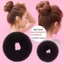 Vòng Tóc MERIGGIARE, Đàn Hồi Nylon Magic Donut Shaper, Độ Bền Lông Tơ Tạo Kiểu Tóc Trang Trí Dụng Cụ Tạo Kiểu Tóc