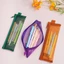 Túi đựng bút AFTEROF, Bút chì trong suốt dung tích lớn, Hộp đựng bút hình vuông bằng lưới Nylon Đồ dùng học tập