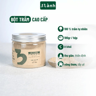Bột Trầm Hương 3 Lành Loại Cao Cấp Tự Nhiên 100% Lượng Trầm Miếng Cao Thờ Cúng Tài Lộc Xông Nhà