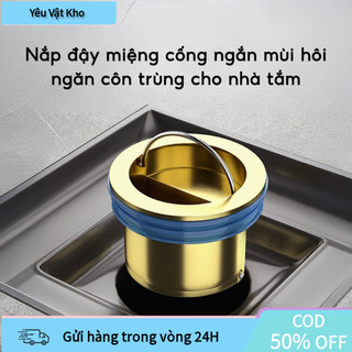 Nắp Cống Ngăn Mùi Bằng Đồng, Van 1 Chiều Tiện Dụng, Thoát Nước Nhanh, Ngăn Côn Trùng, Dùng Cho Phòng Tắm, Bếp, Sàn Nhà,