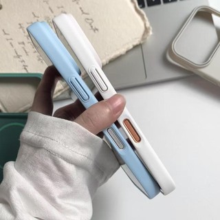 Ốp Điện Thoại Sang Trọng Cứng Bằng Nhựa Chất Lượng Cao Từ Tính Ốp Lưng Cho iPhone 17 16 15 14 13 12 Pro Max 14/15Plus 17AIR Ốp Lưng Chống Sốc
