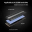 M.2 NVMe SSD Tản Nhiệt M.2 SSD Tản Nhiệt M2 2280 Đĩa Cứng Tản Nhiệt Nhôm Tản Nhiệt Dark-Gray