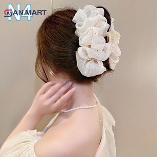 Bigdealssuper Thanh Lịch Nơ Kẹp Tóc Nữ Tính Khí Lưới Thanh Lịch Thời Trang Phụ Kiện Tóc Cô Gái Tạo Kiểu Kẹp Tóc Mũ Đội Đầu Siêu