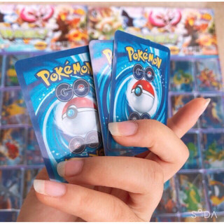 sỉ vỉ 30 túi thẻ bài nhựa pokemon( túi 3 thẻ )