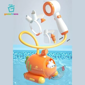 Đồ chơi tắm đầu phun nước cho bé, tương tác di động, dụng cụ tưới nước cho sân sau, bãi cỏ, bồn rửa