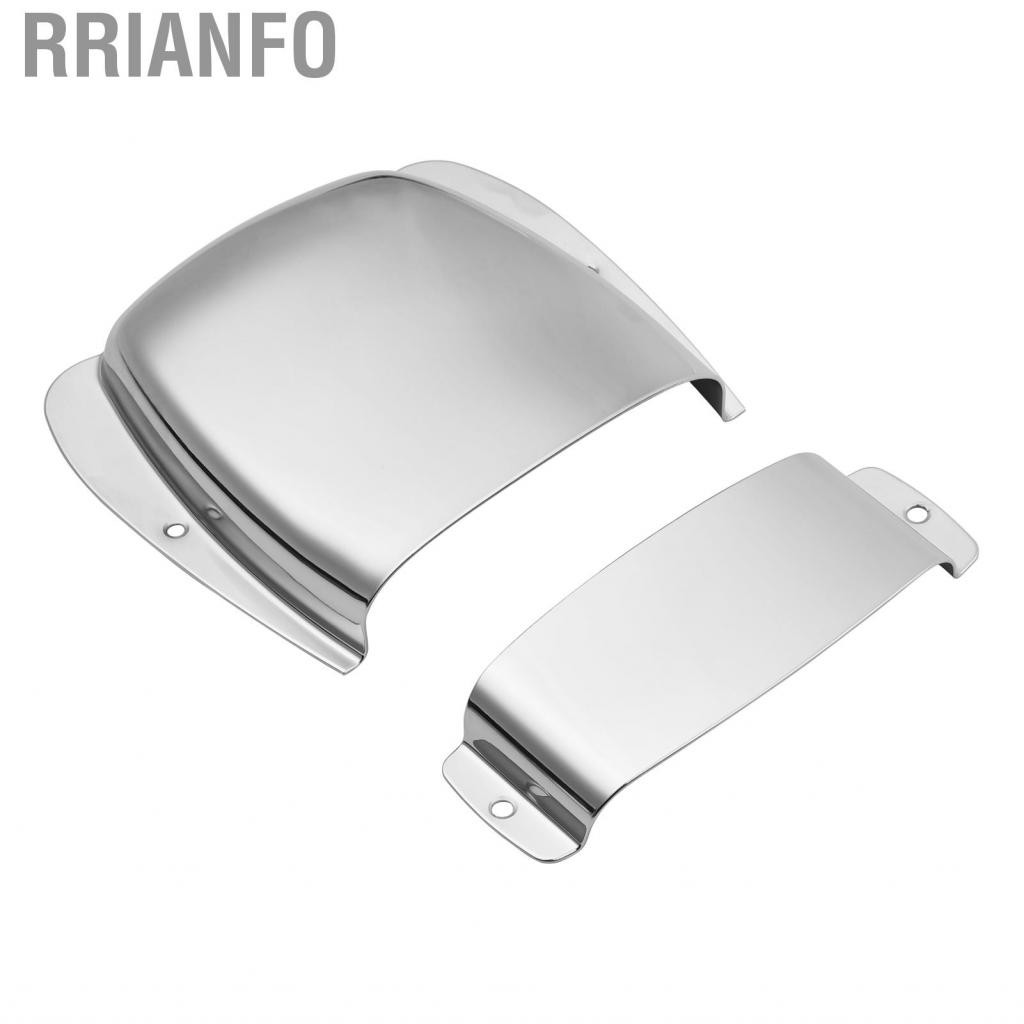 Rrianfo Rrianfo Bass Vintage Bridge Cover Kit Silver Metal Pickup Shell Phụ kiện