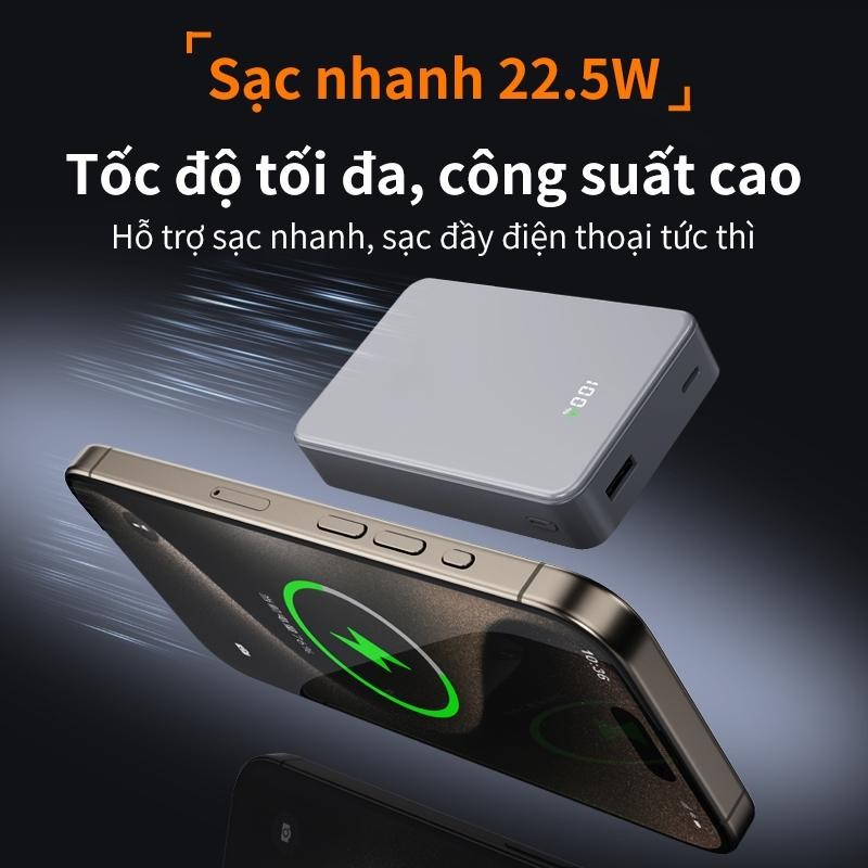sạc dự phòng D082 Chính Hãng TAIPULING , Hỗ Trợ Sạc Không Dây,Củ Sạc có chứng nhận ,BH 12 Tháng