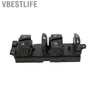 VBESTLIFE Auto Window Control Switch Nút nâng Nút ABS 95561315602 Cài đặt đơn giản Kim loại Sức mạnh cao cho ô tô thay thế Cayenne 2003-2006